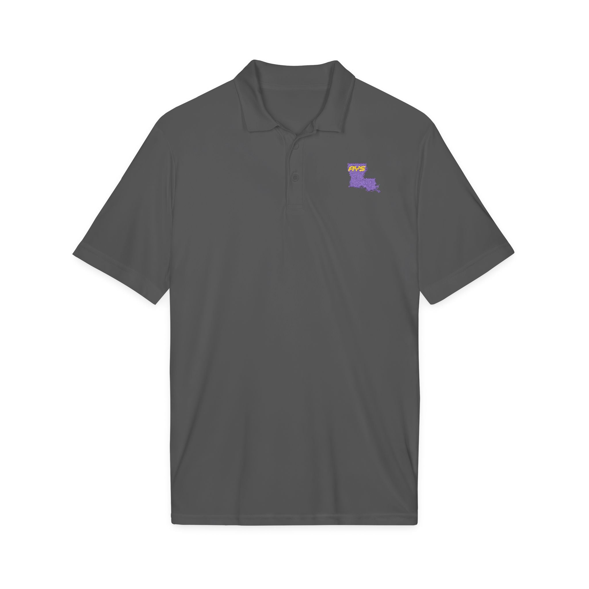 Purple AYS Louisiana Logo Polo | Polo
