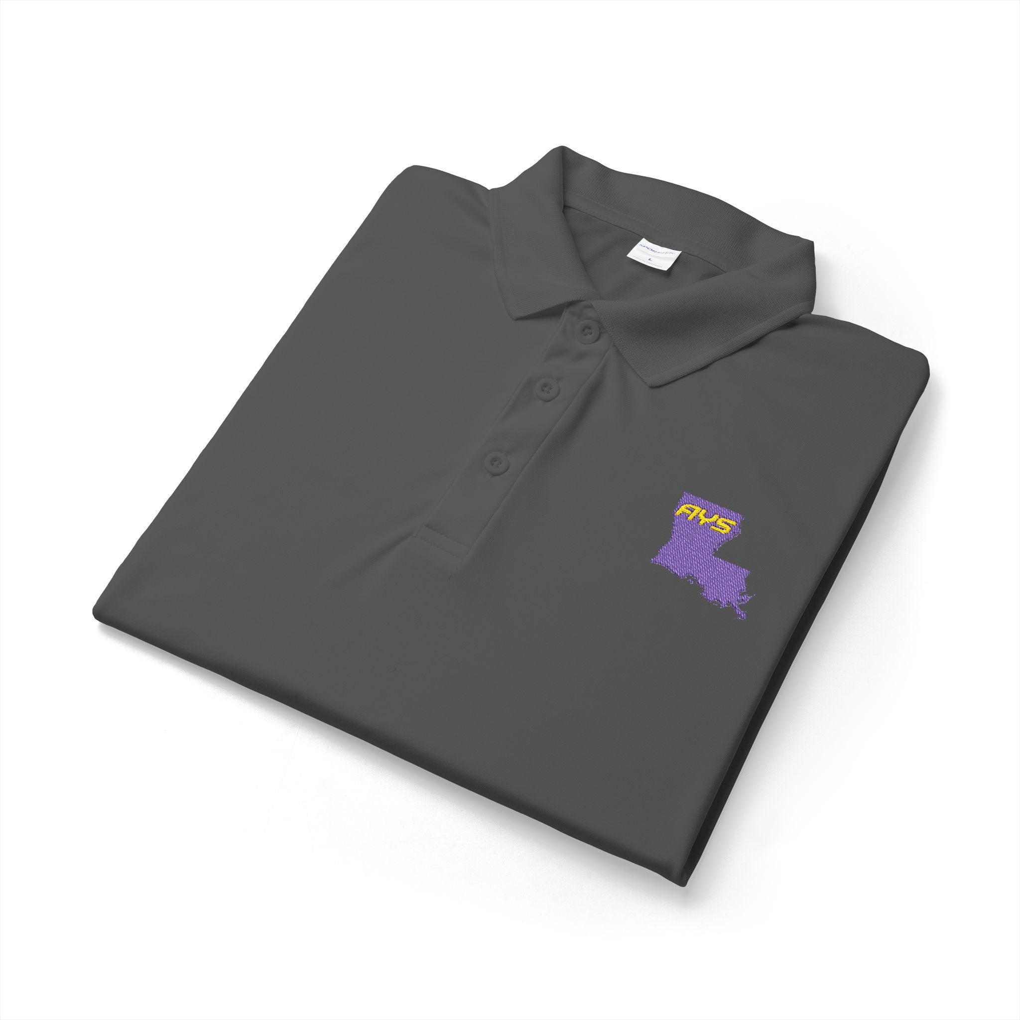 Purple AYS Louisiana Logo Polo | Polo