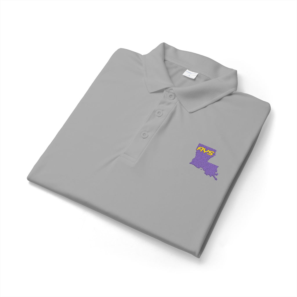 Purple AYS Louisiana Logo Polo | Polo