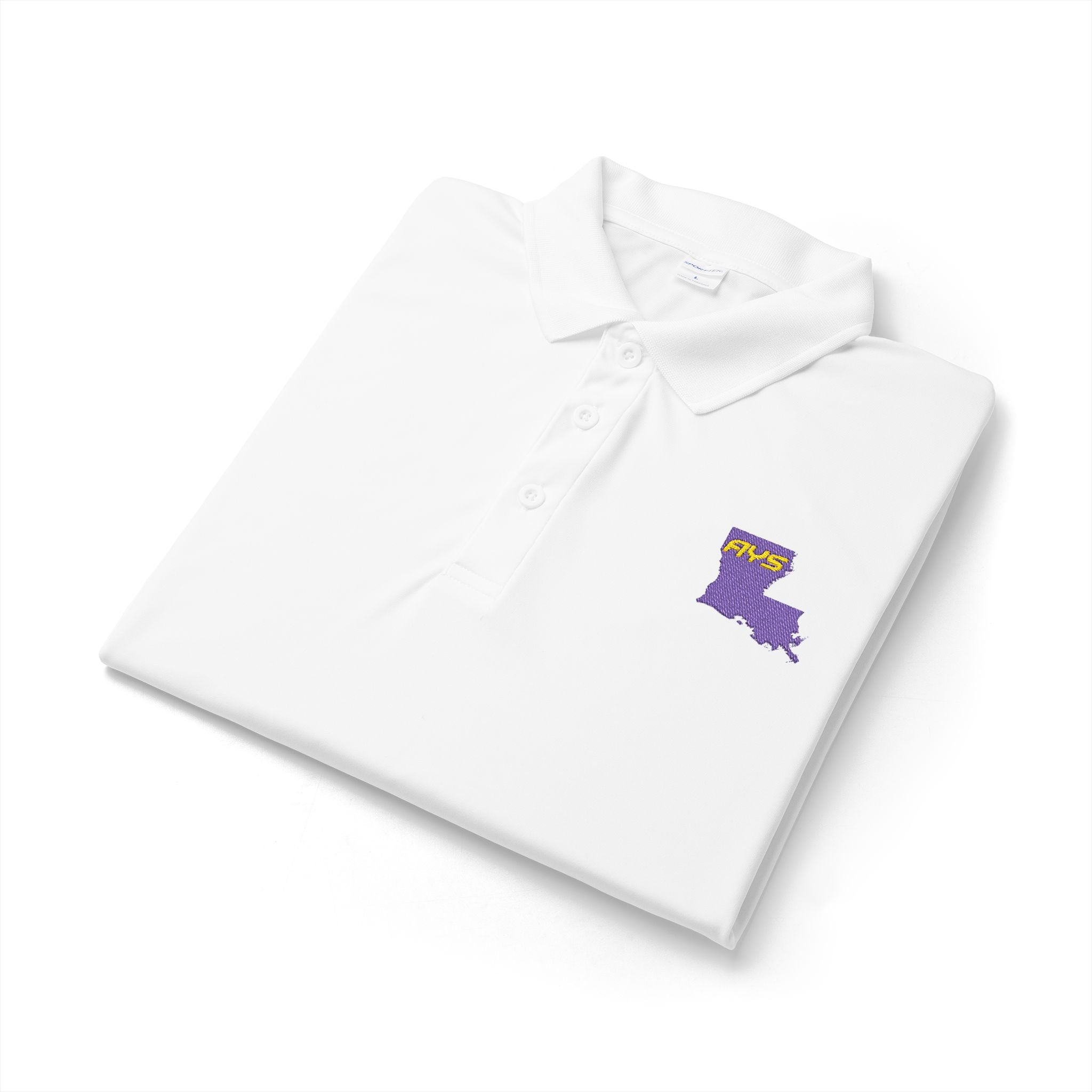 Purple AYS Louisiana Logo Polo | Polo