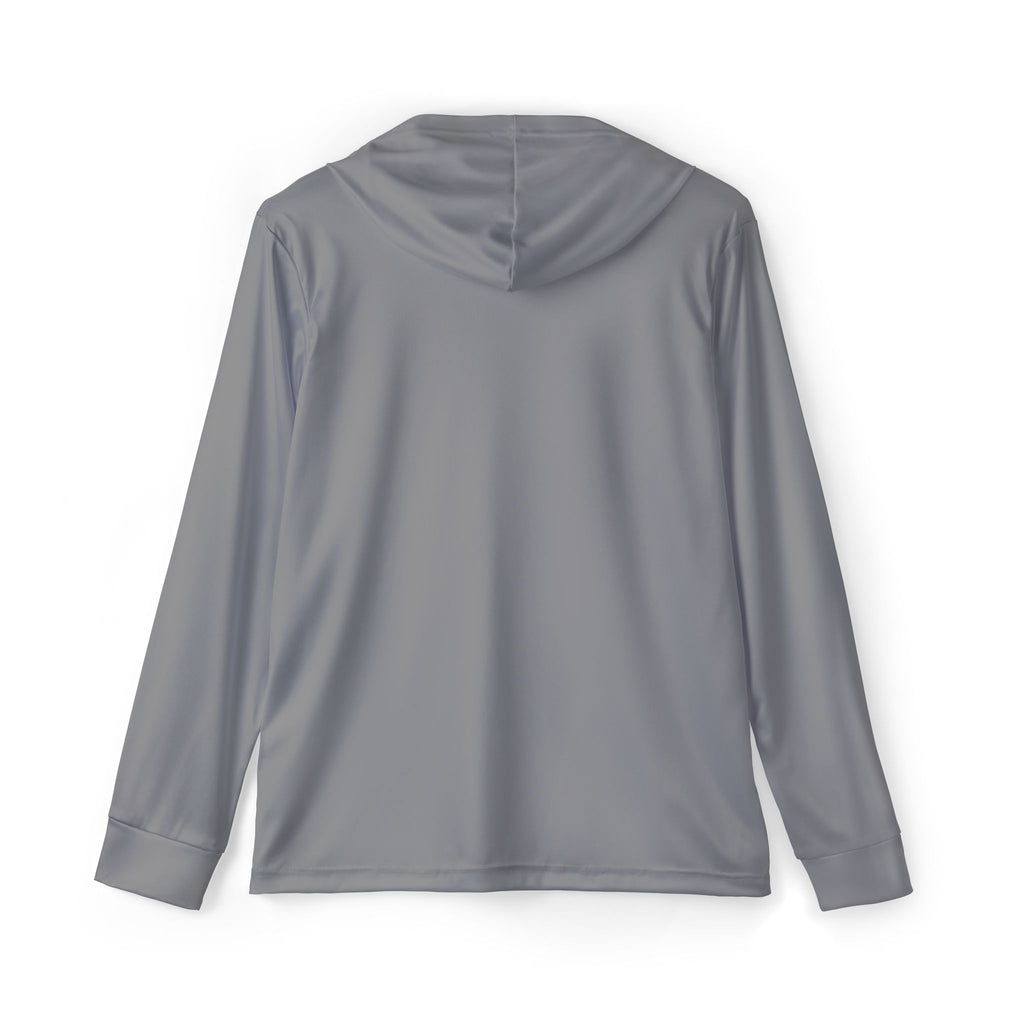 Grey with Gold Louisiana AYS Men's Sports Warmup Hoodie (AOP)