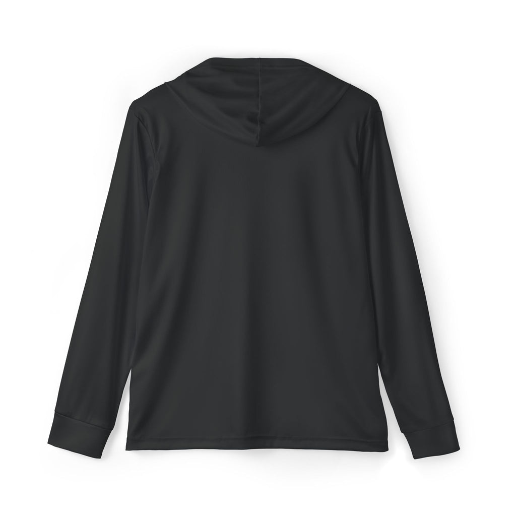 Black with Gold Louisiana AYS Men's Sports Warmup Hoodie (AOP)