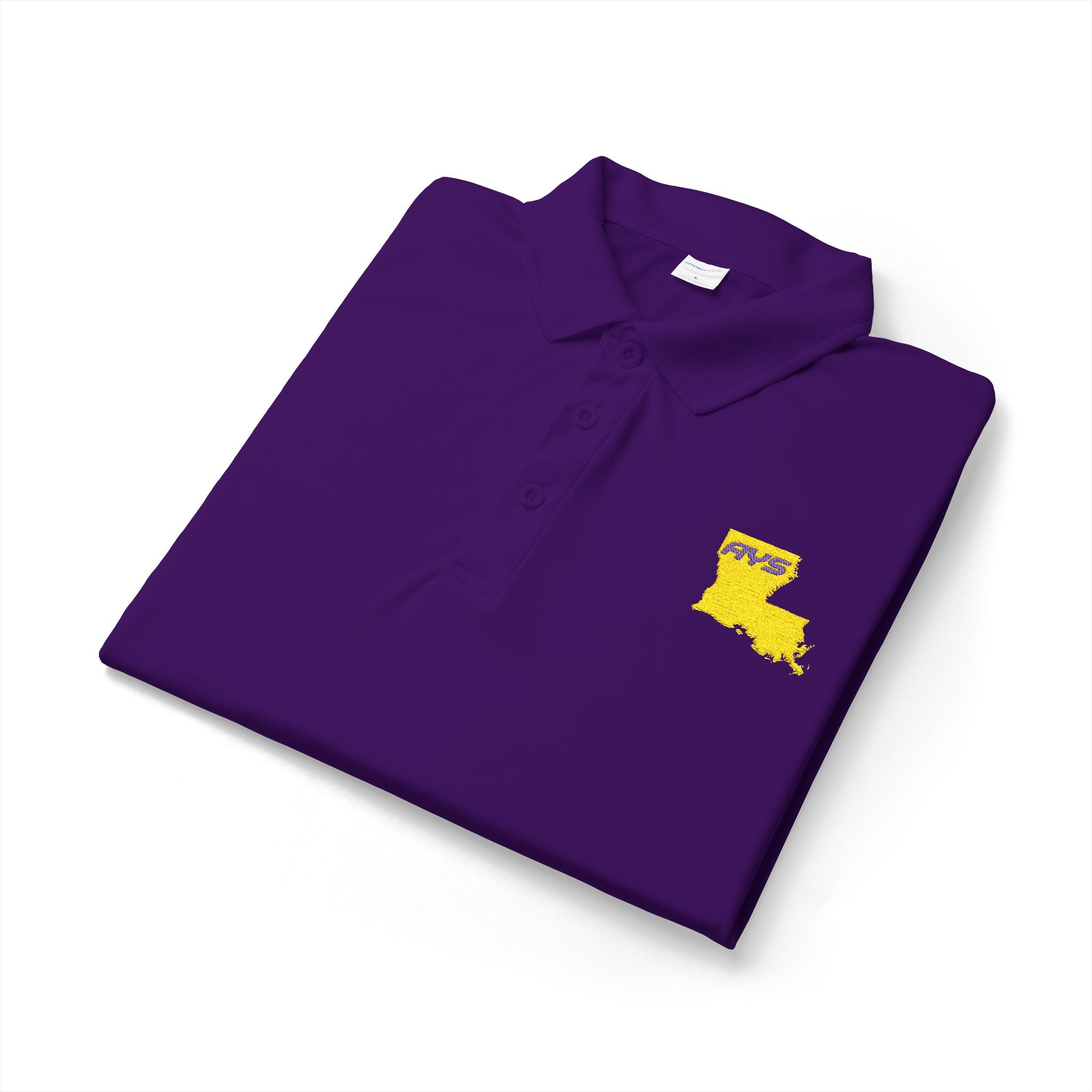 Gold AYS Louisiana Logo Polo | Polo